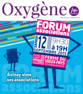 Aulnay-sous-Bois : Oxygène numéro 215 de septembre 2015