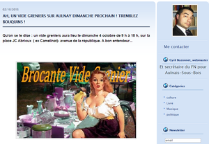 Le Front national d’Aulnay-sous-Bois lance son blog