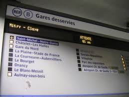Petit déjeuner pour faire le point sur les travaux de rénovation de la gare RER B à Aulnay-sous-Bois