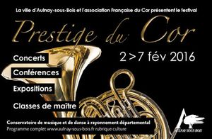Le cor à l’honneur à Aulnay-sous-Bois !
