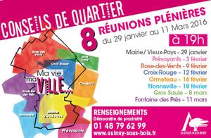 Démocratie de proximité - Réunion du quartier Croix-Rouge à Aulnay-sous-Bois