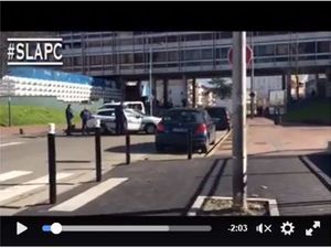 Intervention de la police au Galion à Aulnay-sous-Bois