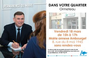 Rencontrez sans rendez-vous le maire d’Aulnay-sous-Bois Bruno Beschizza dans le quartier Mitry-Ambourget le 18 mars 2016