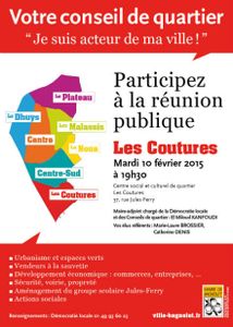 Coutures : conseil de quartier mardi 10 février à 19h30