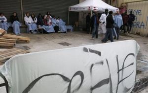 Les salaréEs de RLD en lutte le 24 décembre 2014