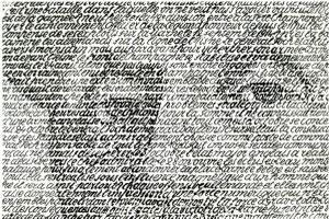 100 Idées n° 50 - décembre 1977 - Article "l'écriture aux sources de l'homme" - Réalisation Paméla Dieu -