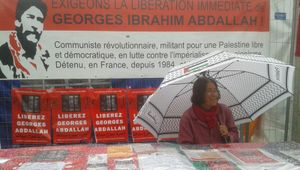 Septembre 2015 pour notre camarade Georges Abdallah