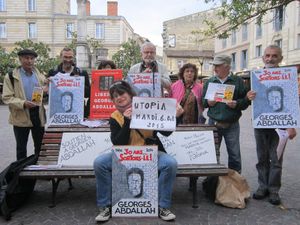 Campagne internationale pour la libération de Georges Ibrahim Abdallah.