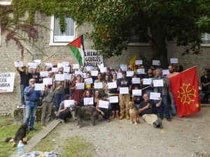 Mobilisation pour la libération de Georges Abdallah.