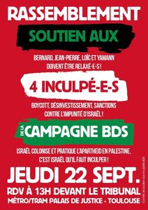 Georges Abdallah solidaire de la campagne BDS.