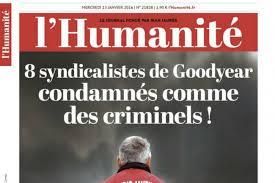 Goodyear : Non à la criminalisation de l’action syndicale !!!