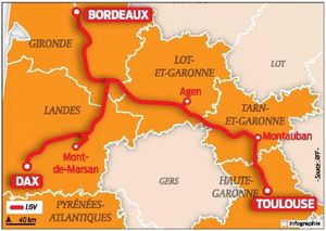 LGV Bordeaux-Toulouse et Bordeaux-Dax : feu vert de la section des travaux publics du Conseil d'Etat
