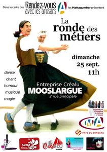 "La ronde des métiers" - 25 septembre - MOOSLARGUE