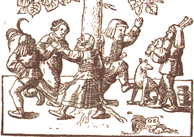 "Bauerntanz unter der Linde", D. Kandel, Strasbourg 1546