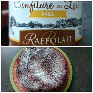 Fondant chocolat - confiture de lait (TM)