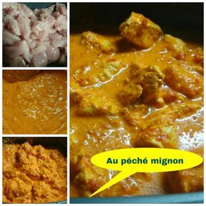 Émincé de dinde au poivrons