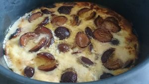 clafoutis aux quetsches