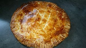 Galette choco-amandes