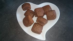 Bouchées chocolat pistache