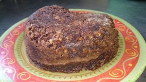 Fondant chocolat-nougats - café