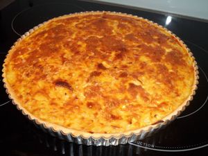 tarte à l'oignon alsacienne