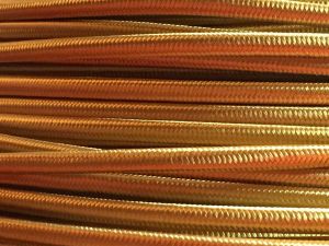 cable electrique tissu 2x0,5 normalise