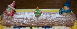 Bûche au Nutella