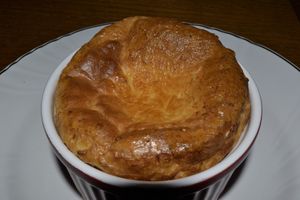 Soufflé au chèvre (au Thermomix)