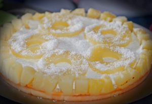 Bavarois Noix de Coco/Ananas (au Thermomix)