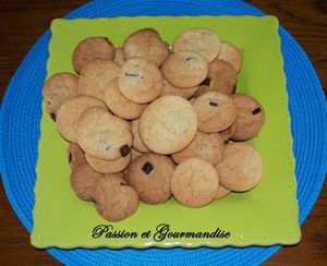 Cookies aux 3 chocolats