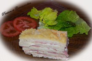 Croque Monsieur "version millefeuille"