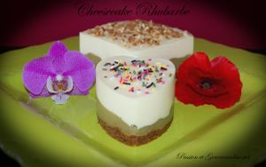Cheesecake Rhubarbe