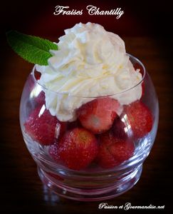 Fraises Chantilly