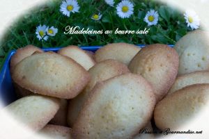 Madeleines au beurre salé
