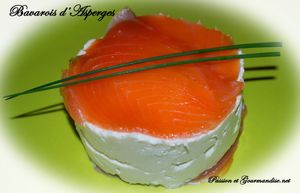 Bavarois d'Asperges