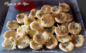 Mini Pizzas au St Agur