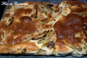 Flan de Courgettes