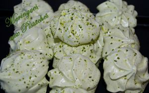 Meringues aux Pistaches