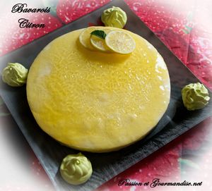 Bavarois au Citron