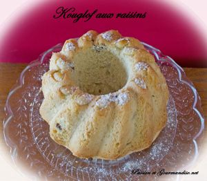 Kouglof aux raisins façon Felder