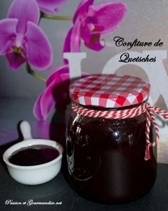 Confiture de Quetsches