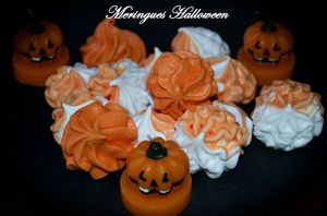 Meringues Halloween