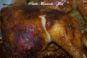 Poulet moutarde et miel