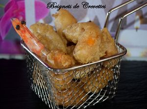 Beignets de Crevettes