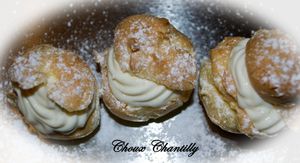 Choux à la Chantilly