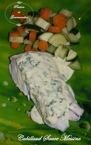 Cabillaud sauce Messine