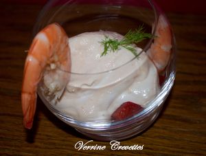 Verrine Crevettes