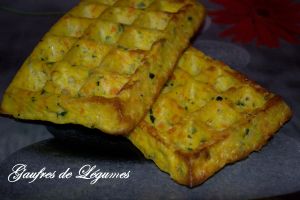 Gaufres de légumes au four
