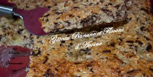 Gâteau Bananes et flocons d'avoine