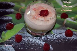 Mousse Rhubarbe Framboises